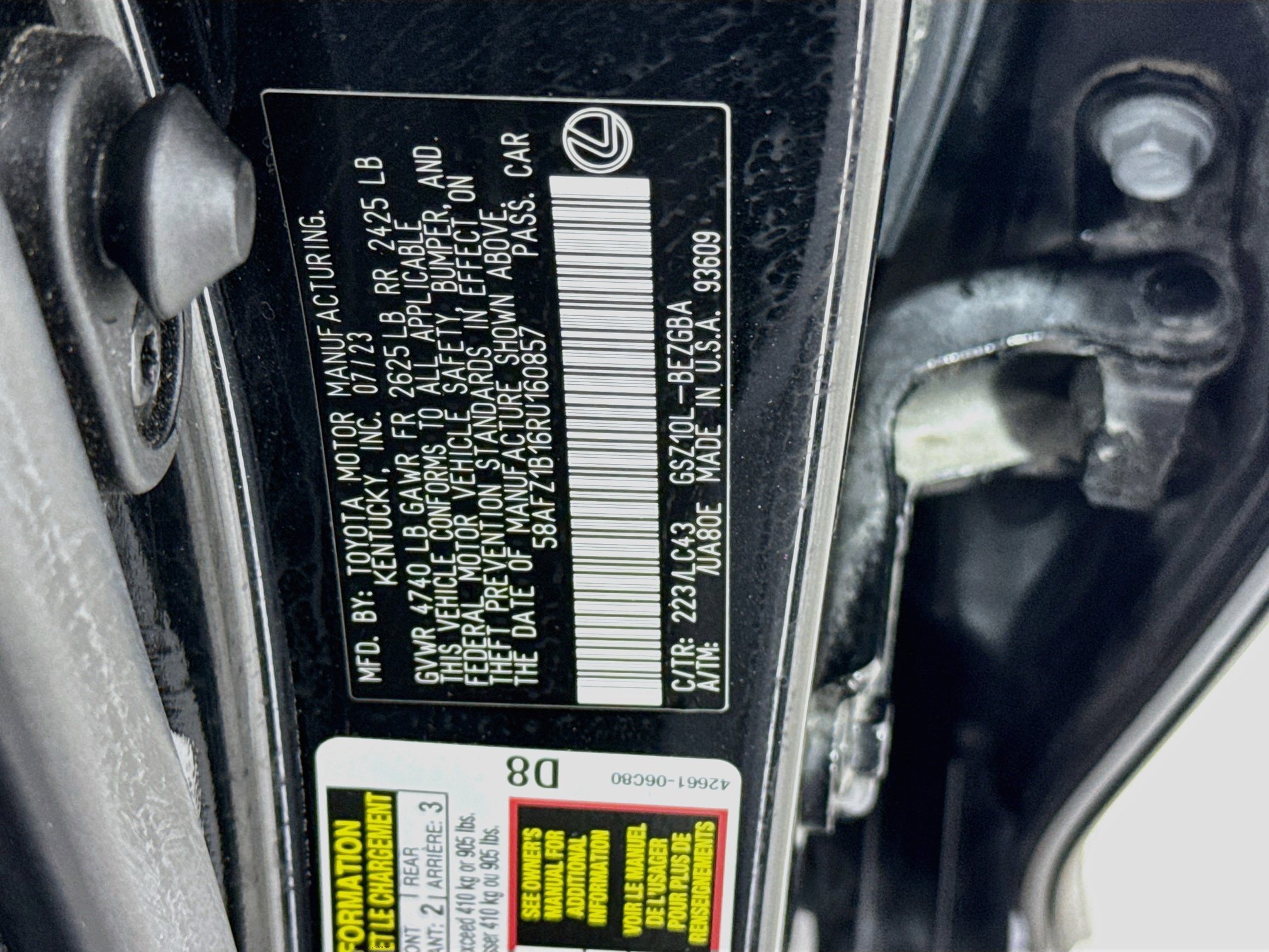 Used 2024 Lexus ES 350 Ultra Luxury w/ Accessory Package (Z2) FWD image 31