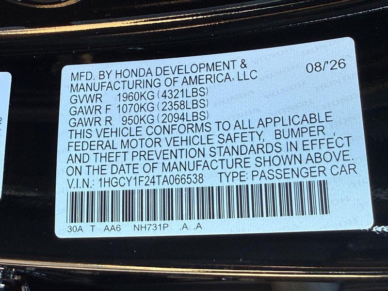 New 2026 Honda Accord LX image 18