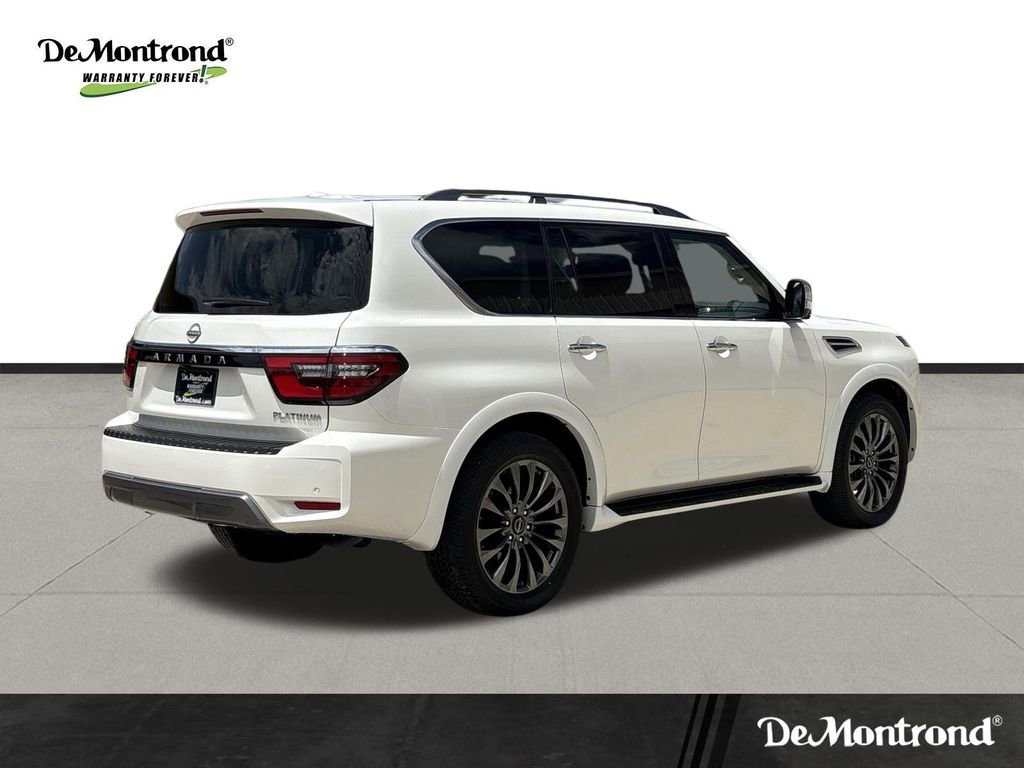 Used 2023 Nissan Armada Platinum w/ Captain's Chairs Package RWD image 5