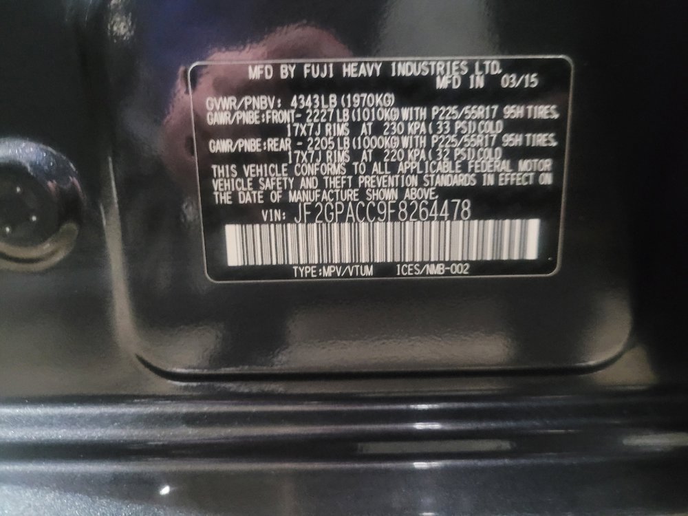 Used 2015 Subaru Crosstrek 2.0i Premium image 33