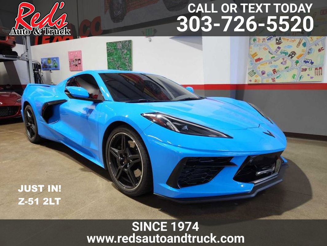 Used 2022 Chevrolet Corvette Stingray Preferred Cpe w/ Z51 Performance Package image 1