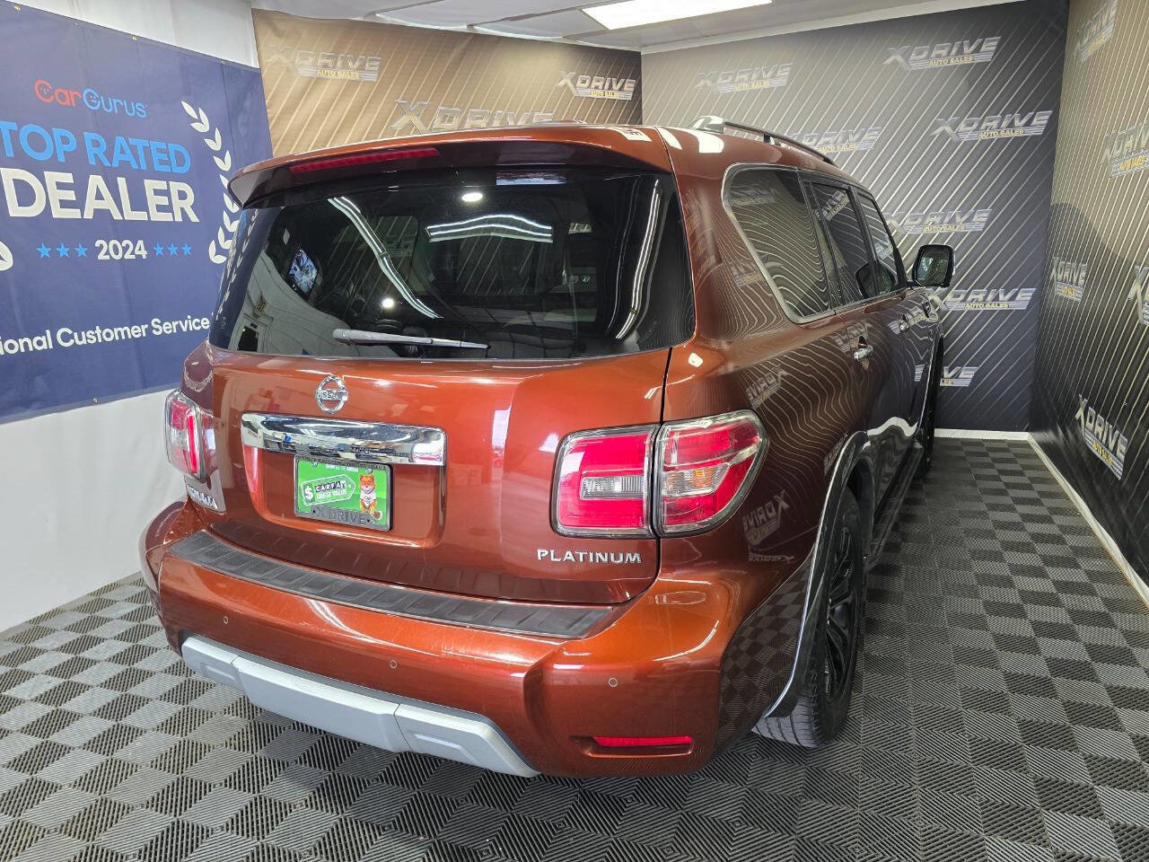 Used 2018 Nissan Armada Platinum w/ Captain Seat Package image 15