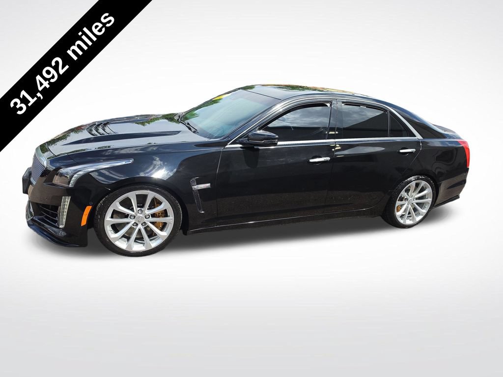 Used 2017 Cadillac CTS V w/ Luxury Package RWD image 3
