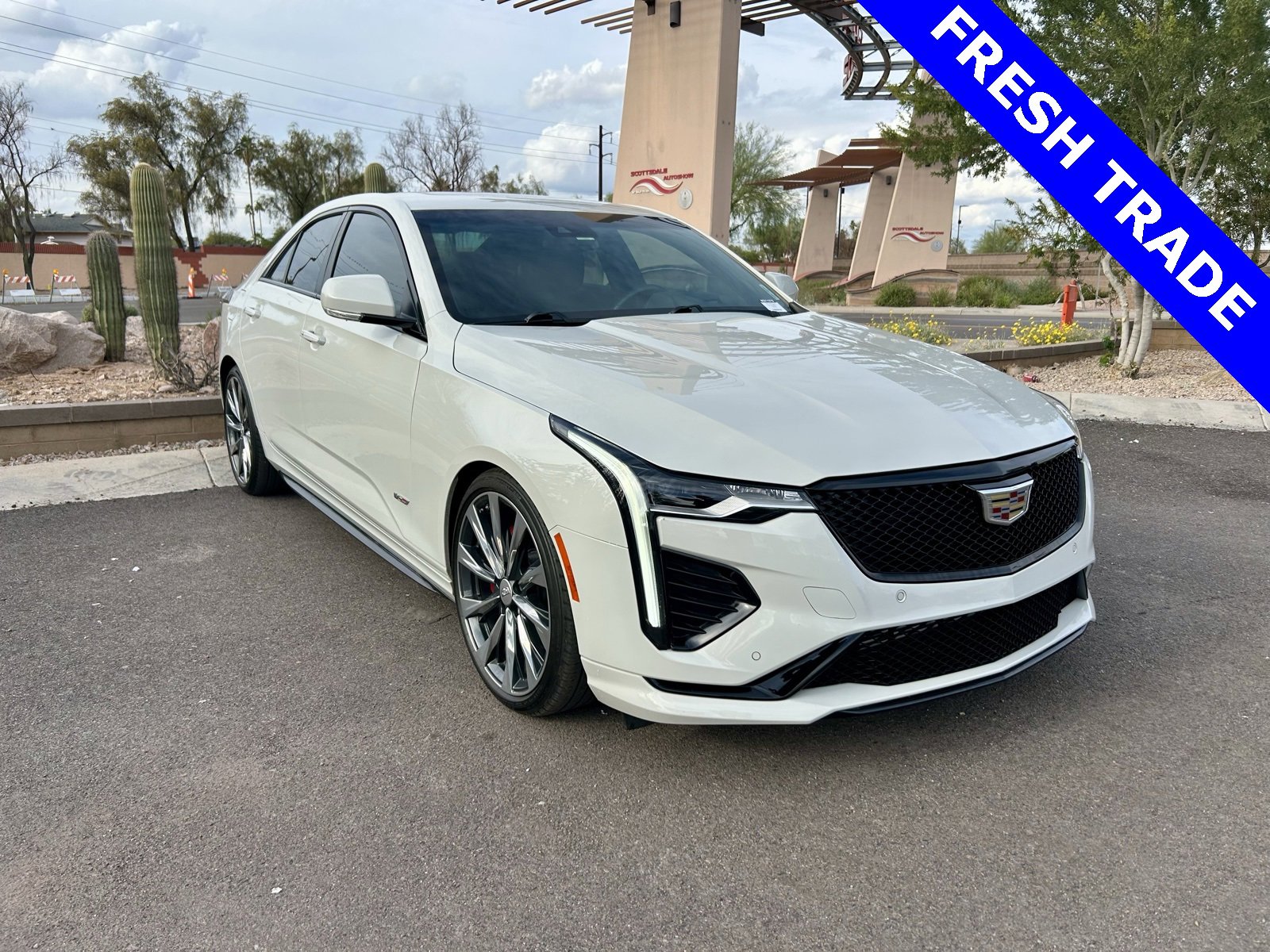 Used 2022 Cadillac CT4 V w/ Navigation Package image 1