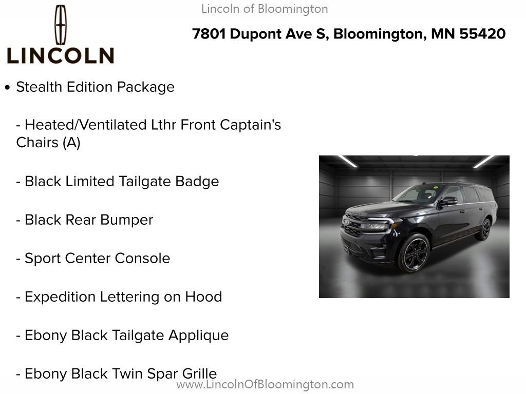 Used 2022 Ford Expedition Max Limited image 9