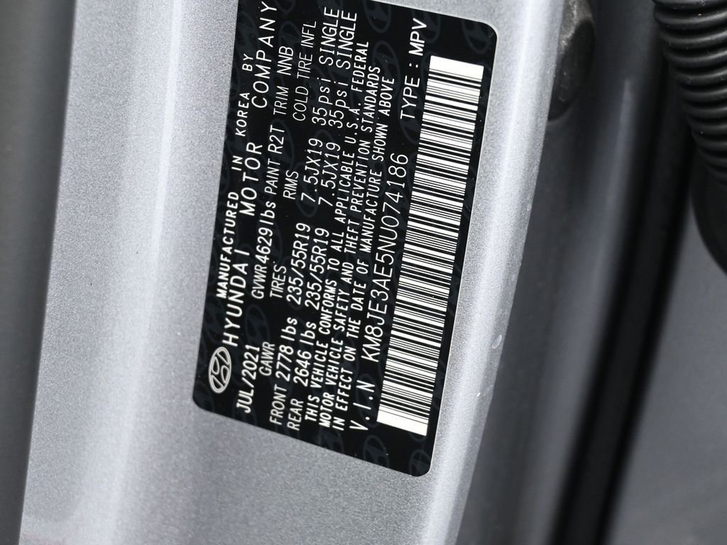 Used 2022 Hyundai Tucson Limited w/ Cargo Package image 55