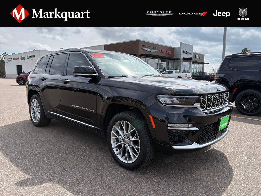 Used 2022 Jeep Grand Cherokee Summit w/ Adv Protech Group IV