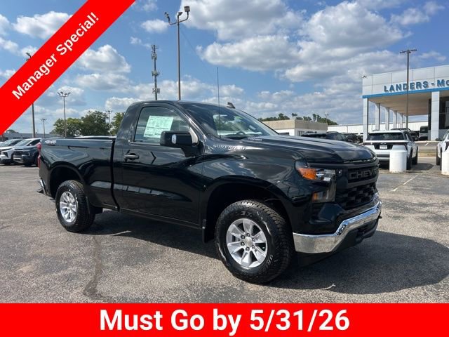 New 2025 Chevrolet Silverado 1500 W/T w/ WT Safety Package