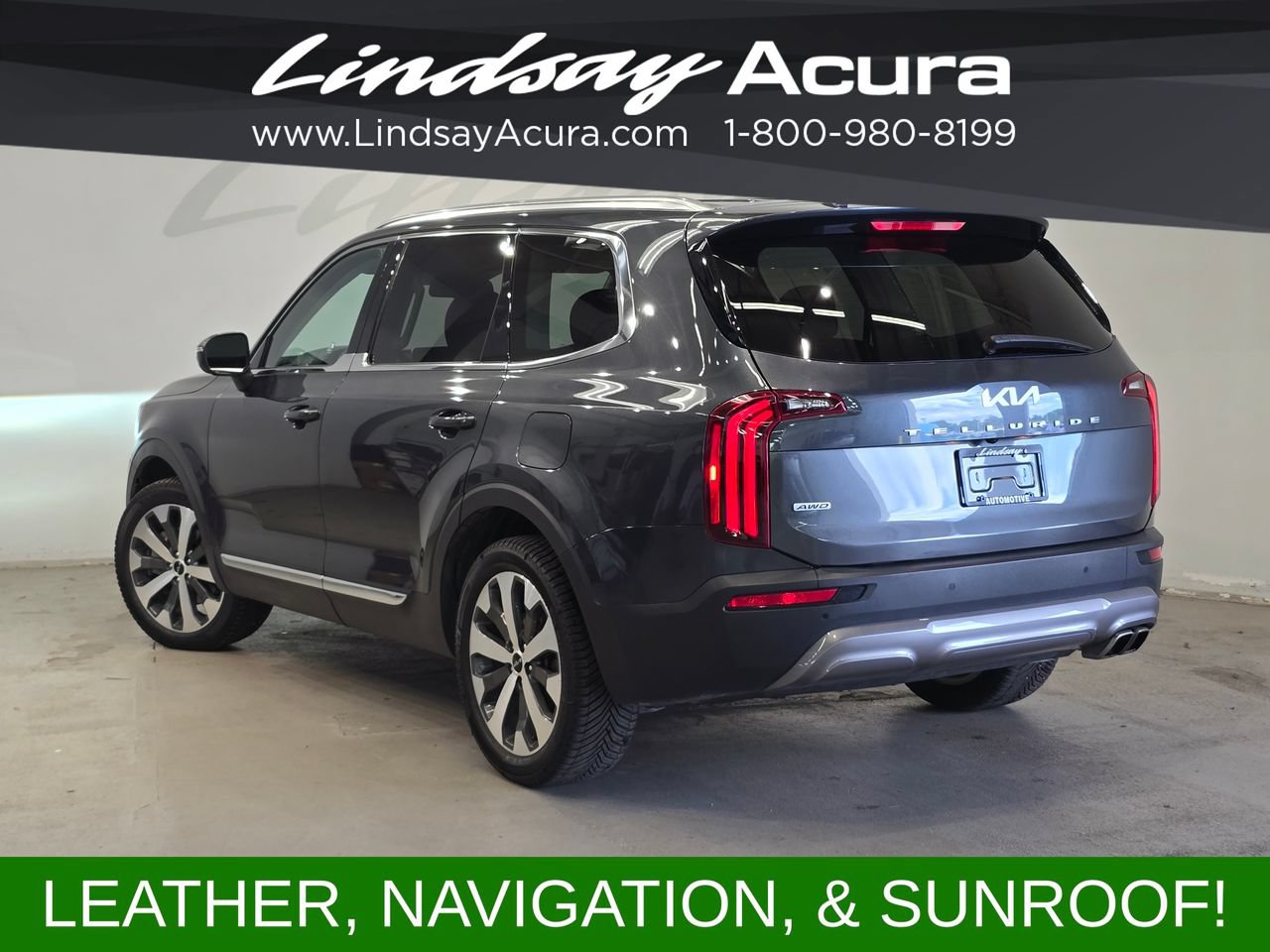 Used 2022 Kia Telluride EX w/ EX Premium Package AWD/4WD image 4