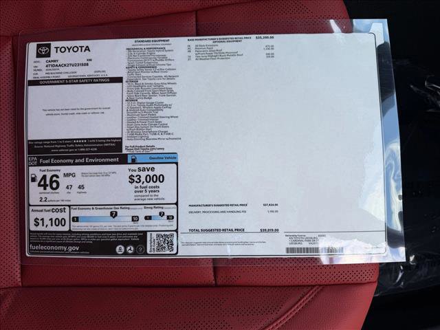 Used 2026 Toyota Camry XSE image 23