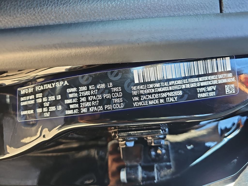 Used 2022 Jeep Renegade Latitude AWD/4WD image 41