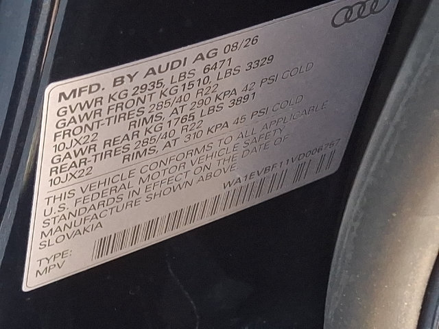New 2027 Audi Q8 Premium Plus AWD/4WD image 20