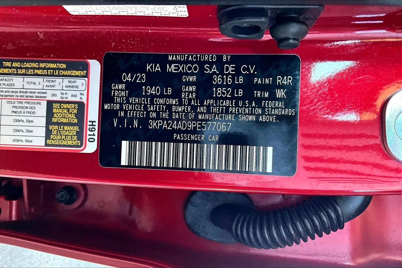 Used 2023 Kia Rio S w/ Technology Package image 16