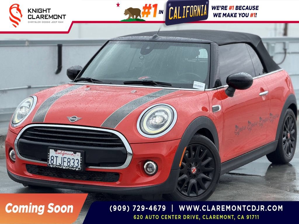 Used 2021 MINI Cooper Convertible FWD image 1