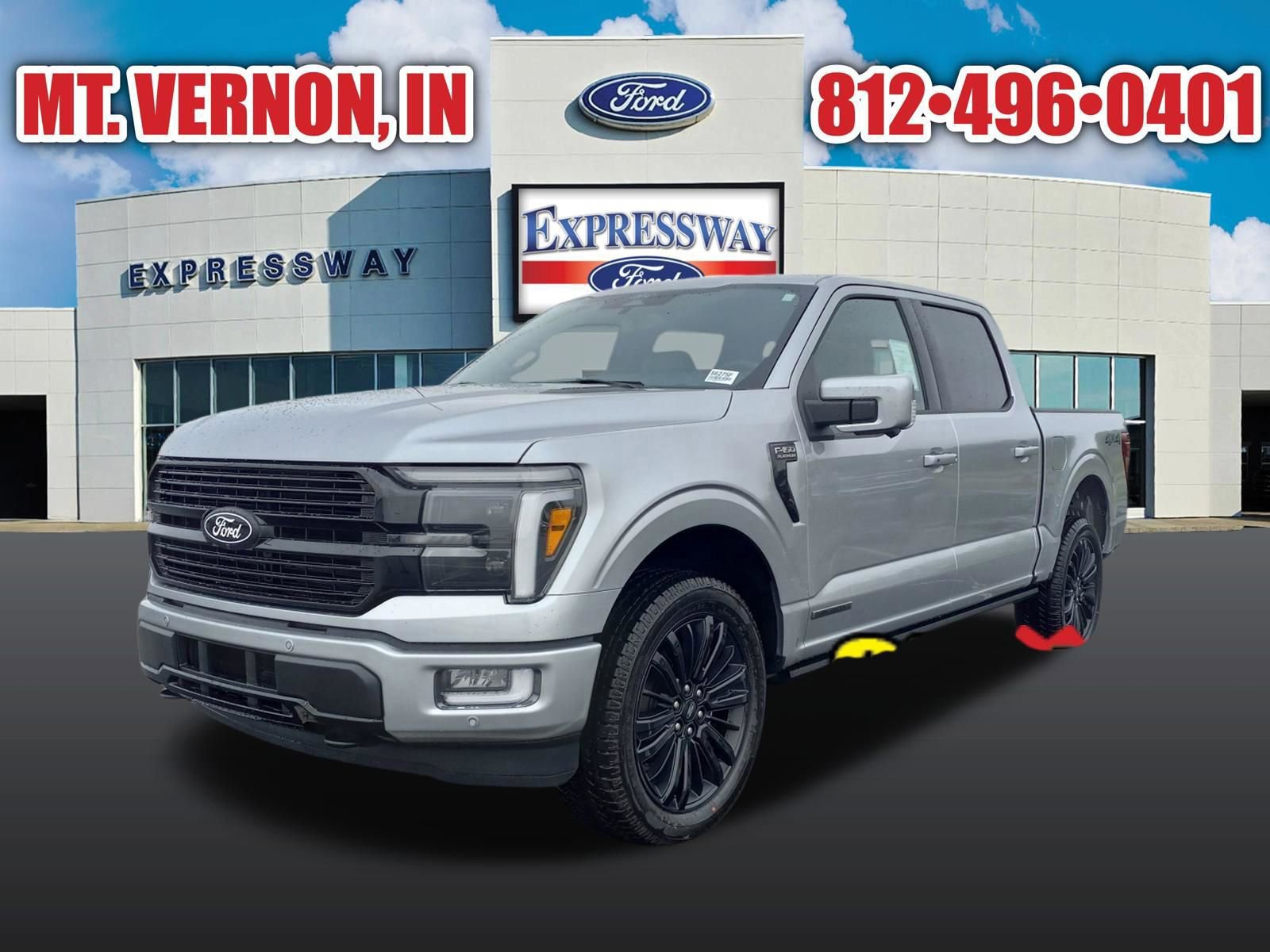 New 2025 Ford F150 Platinum w/ Equipment Group 702A High AWD/4WD image 1