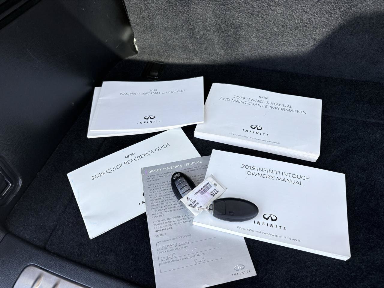Used 2019 INFINITI QX80 Luxe RWD image 13