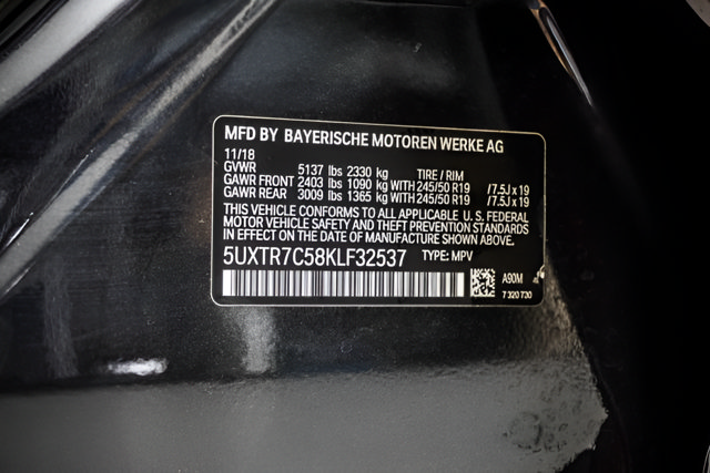 Used 2019 BMW X3 sDrive30i w/ Convenience Package RWD image 34