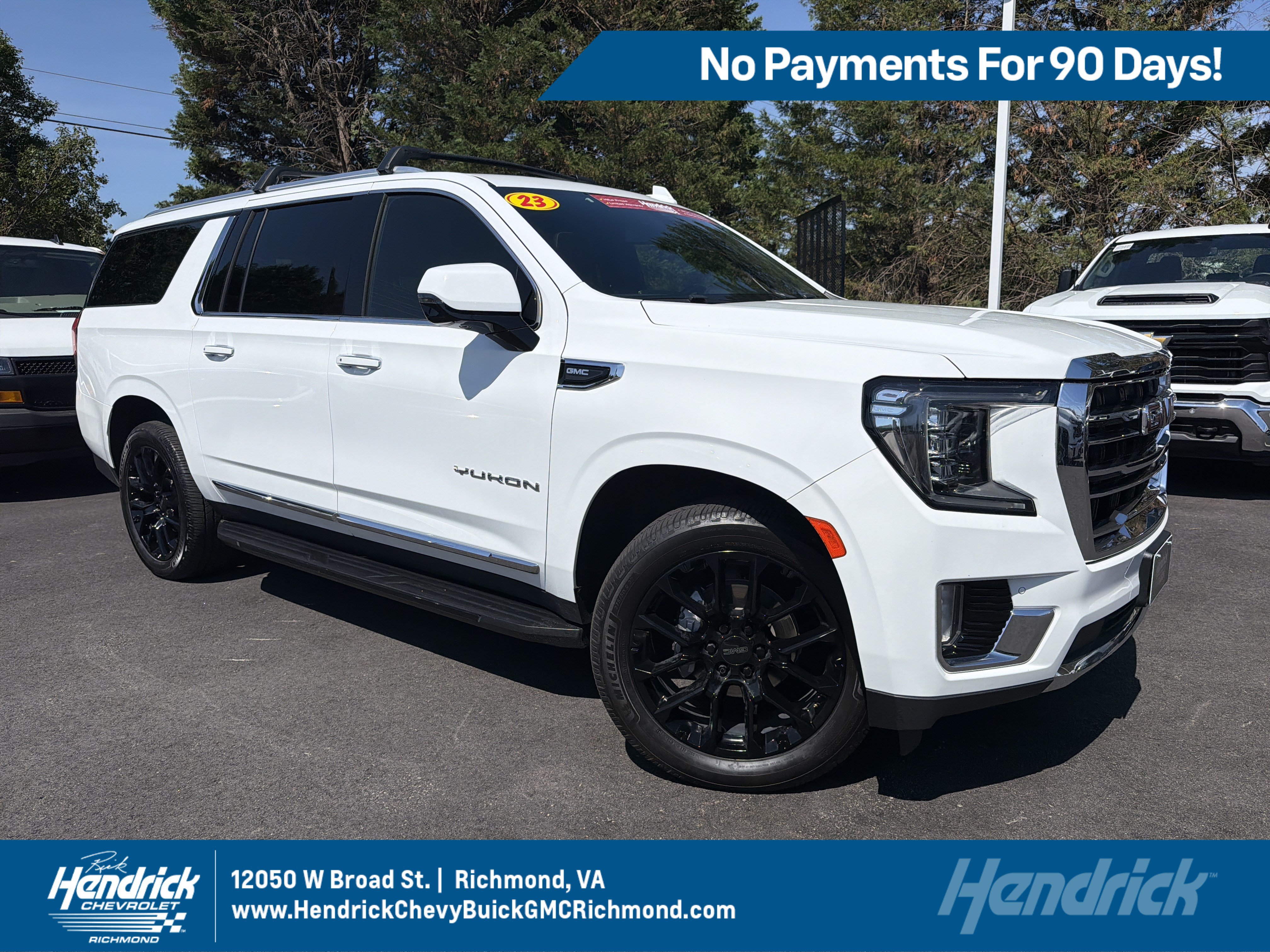 Used 2023 GMC Yukon XL SLT w/ SLT Luxury Package AWD/4WD video 1