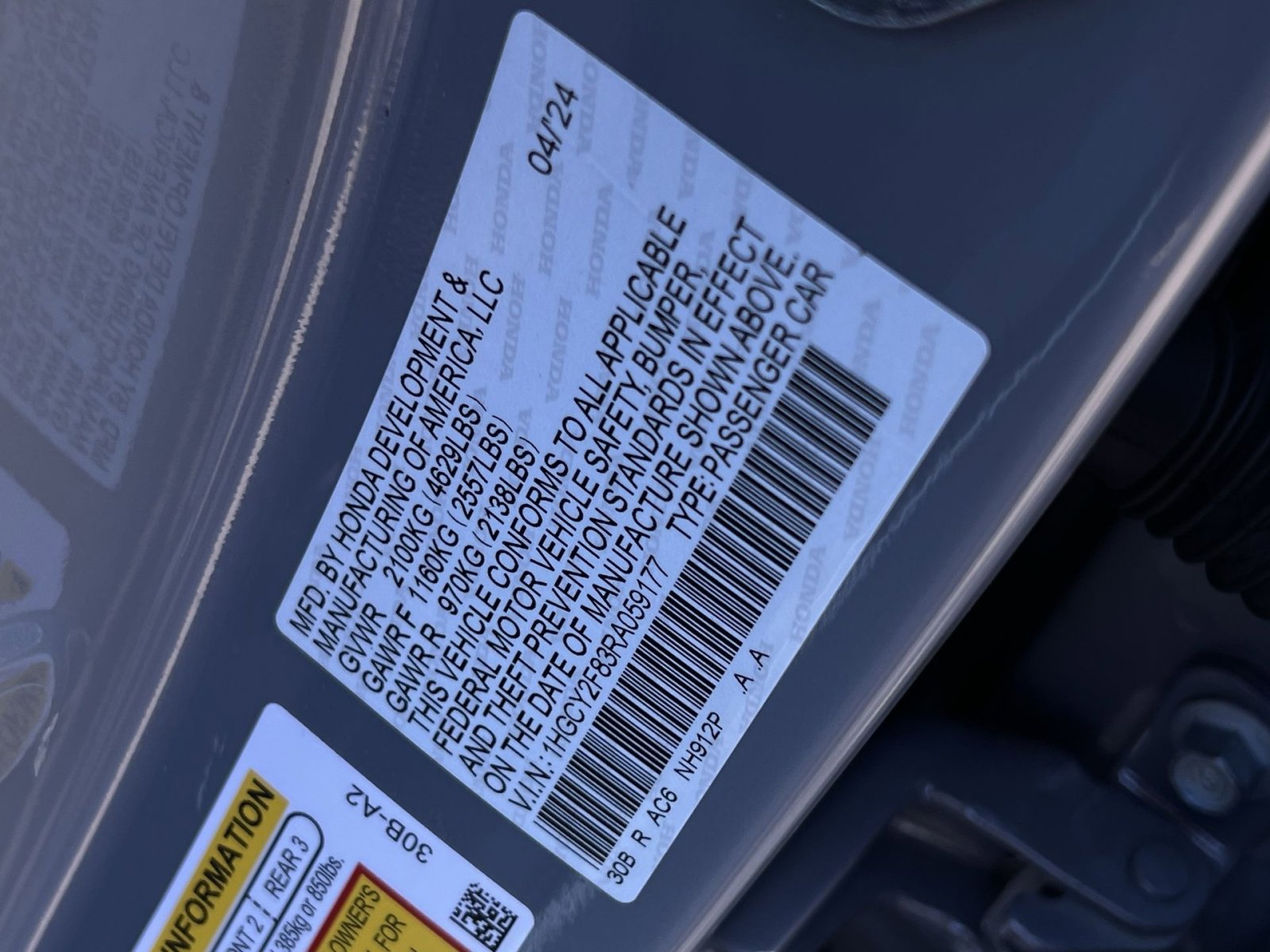 Used 2024 Honda Accord Touring image 51