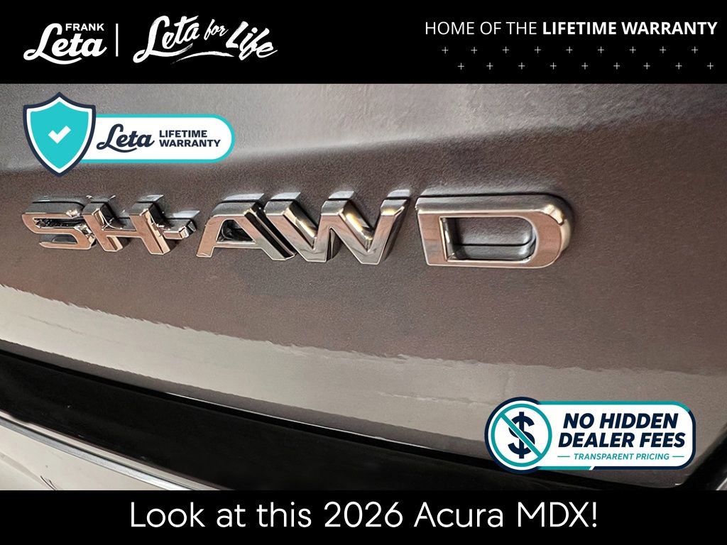 New 2026 Acura MDX A-Spec AWD/4WD image 8