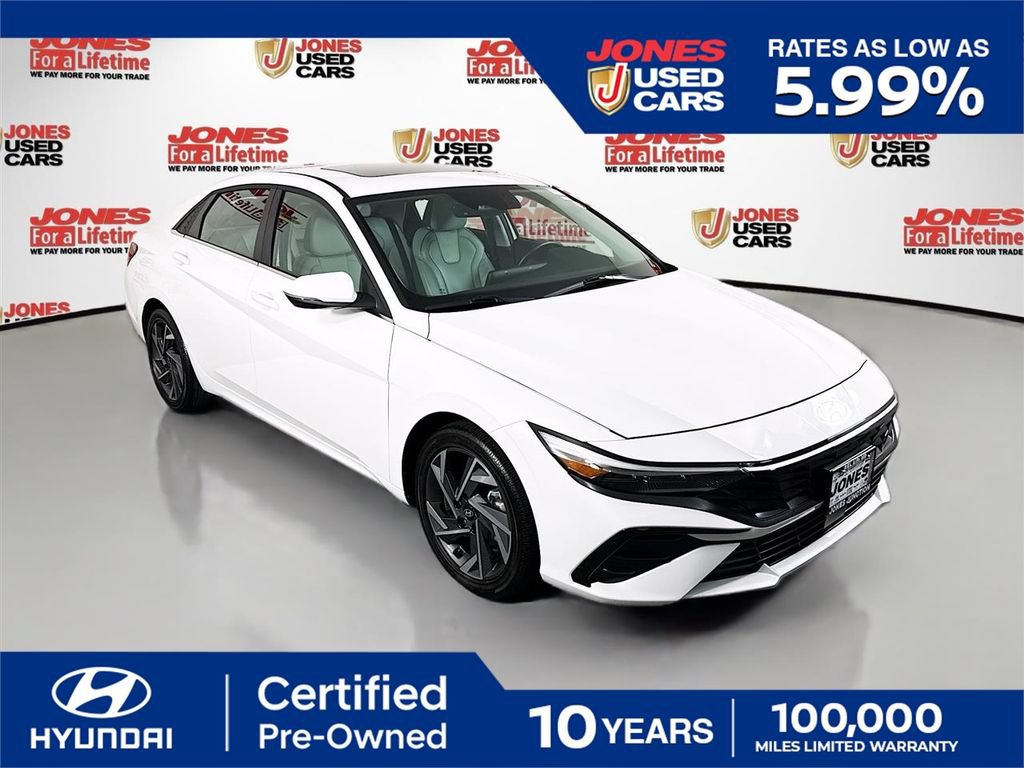 Certified 2025 Hyundai Elantra Limited FWD image 1