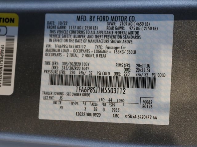 Used 2022 Ford Mustang Shelby GT500 w/ Carbon Fiber Track Pack RWD image 32