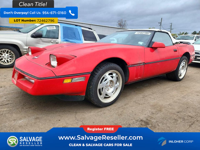 Used 1990 Chevrolet Corvette Coupe