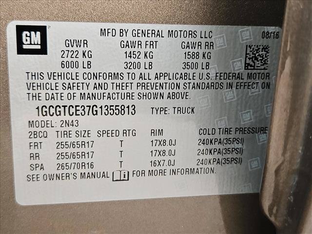 Used 2016 Chevrolet Colorado LT w/ LT Convenience Package AWD/4WD image 26