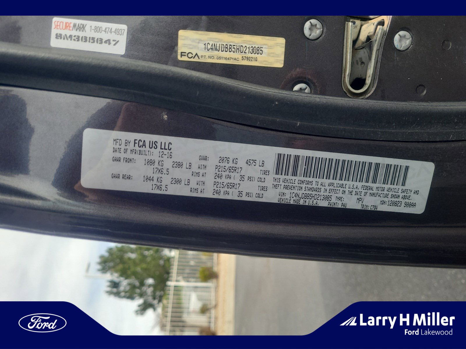 Used 2017 Jeep Compass Sport image 25