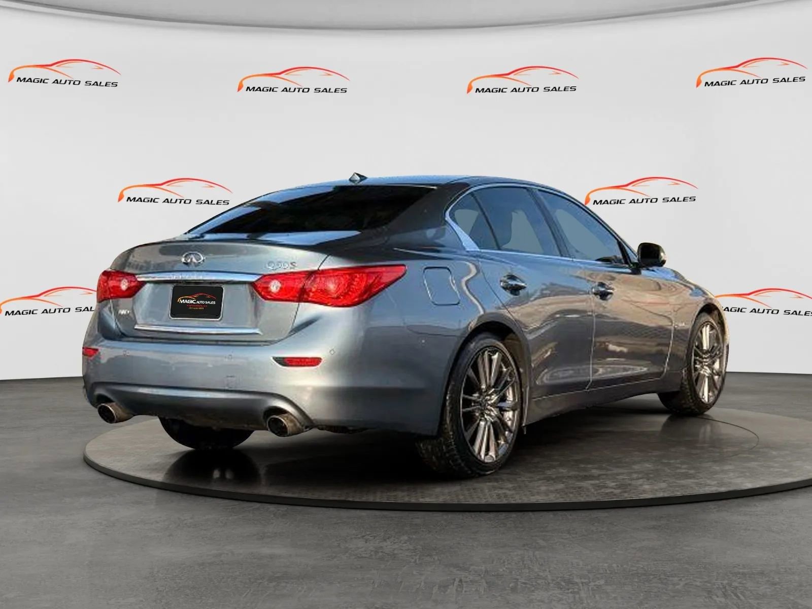 Used 2016 INFINITI Q50 Red Sport 400 AWD/4WD image 7