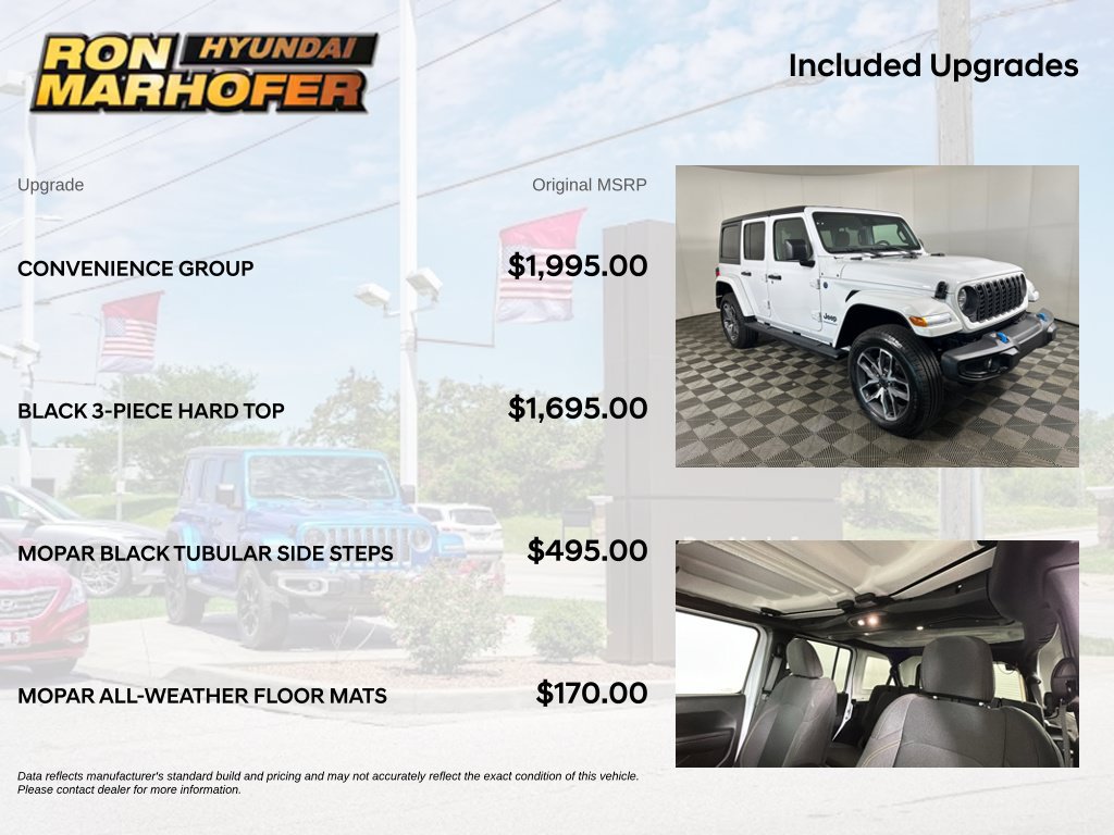 Used 2024 Jeep Wrangler Unlimited w/ Convenience Group AWD/4WD image 6