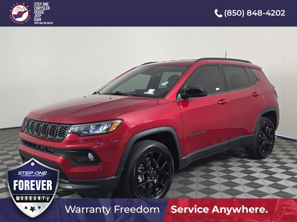 Used 2025 Jeep Compass Latitude w/ Altitude Special Edition AWD/4WD image 1