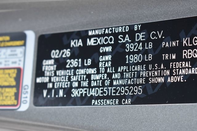 New 2026 Kia K4 EX image 32