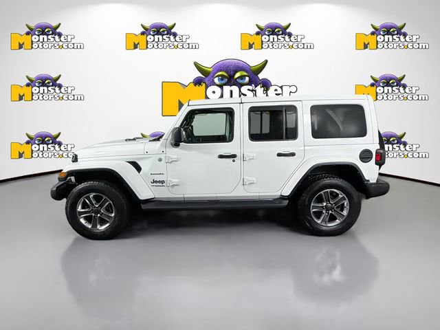 Used 2021 Jeep Wrangler Unlimited Sahara w/ Uconnect 4C Nav & Sound Group image 8