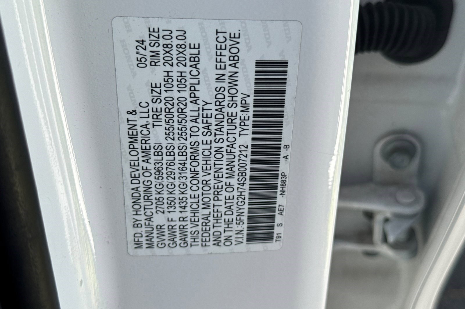 Certified 2025 Honda Pilot Touring image 20