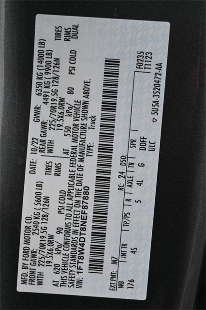 Used 2022 Ford F450 XL w/ STX Appearance Package image 21