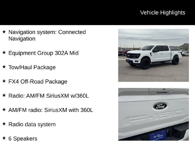 Certified 2024 Ford F150 XLT w/ Equipment Group 302A MID AWD/4WD image 8