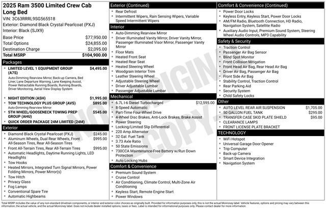 Used 2025 RAM 3500 Limited image 32