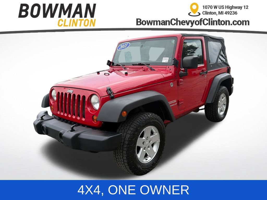 Used 2011 Jeep Wrangler Sport AWD/4WD image 1