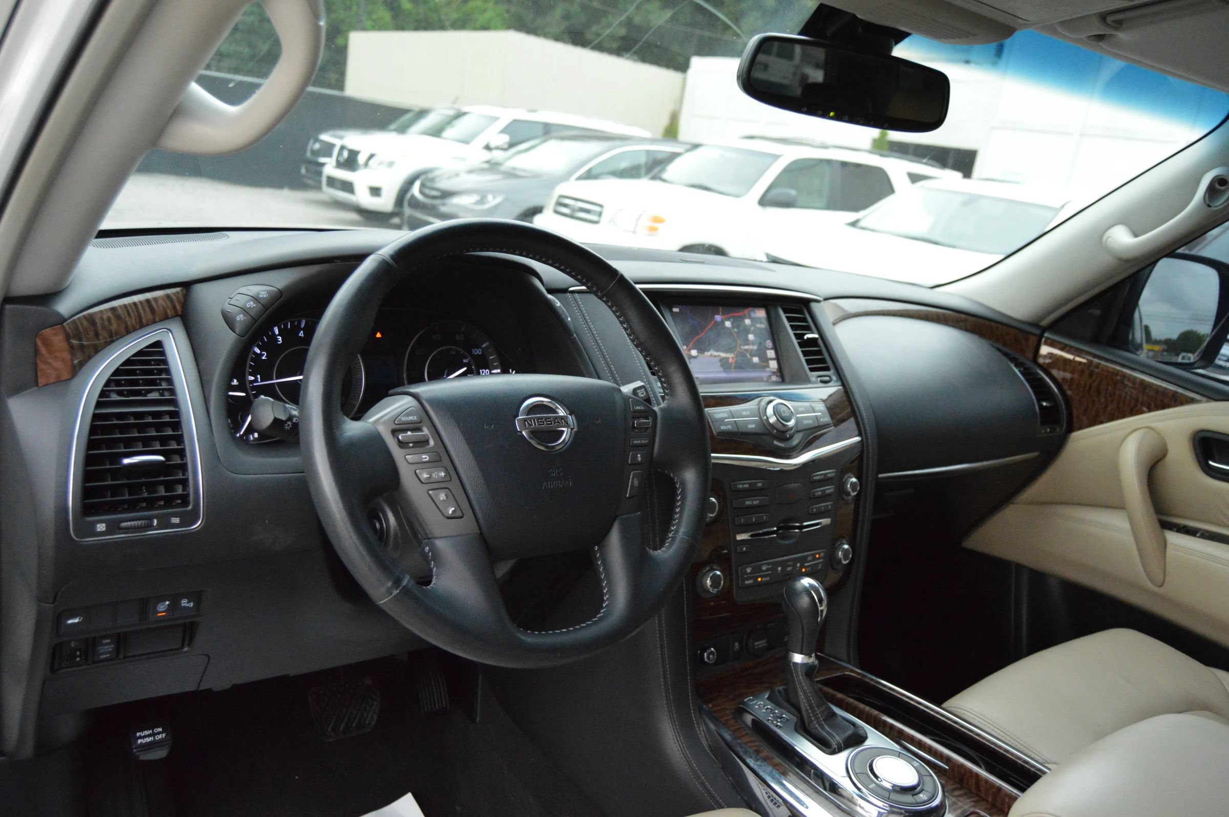 Used 2017 Nissan Armada Platinum w/ Captain Seat Package RWD image 8