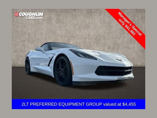 Used 2019 Chevrolet Corvette Stingray Convertible w/ 2LT Preferred Equipment Group image 1