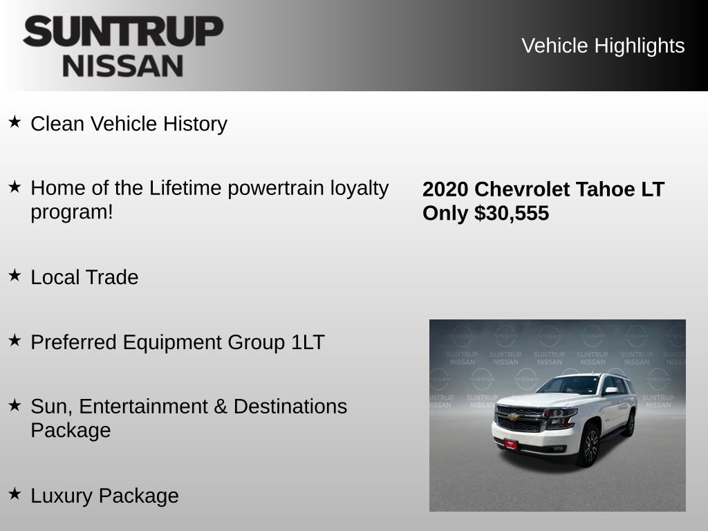 Used 2020 Chevrolet Tahoe LT AWD/4WD image 8