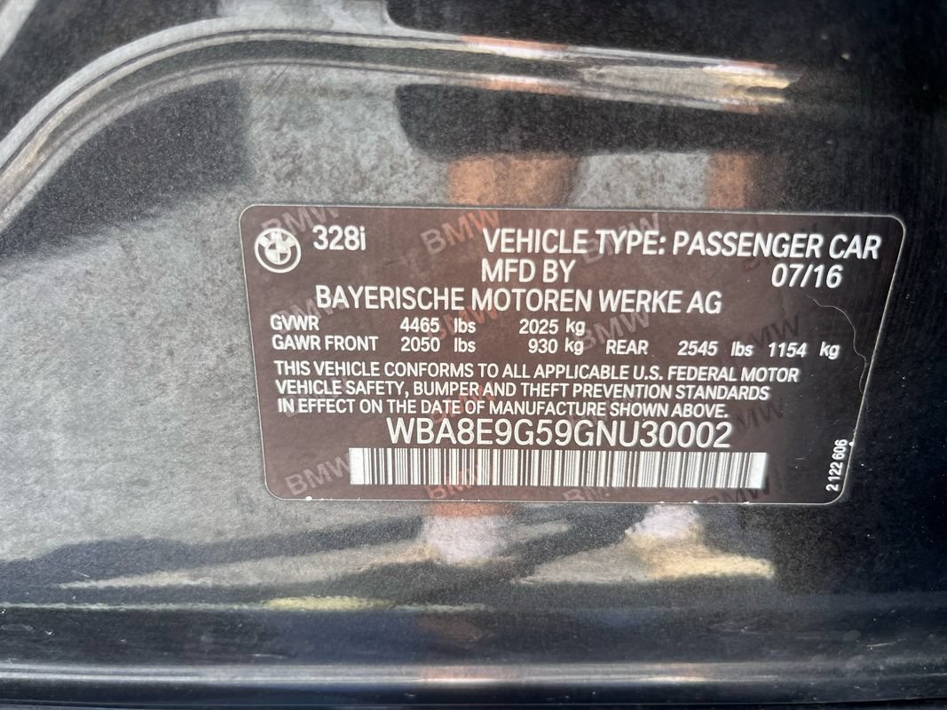 Used 2016 BMW 328i Sedan RWD image 27