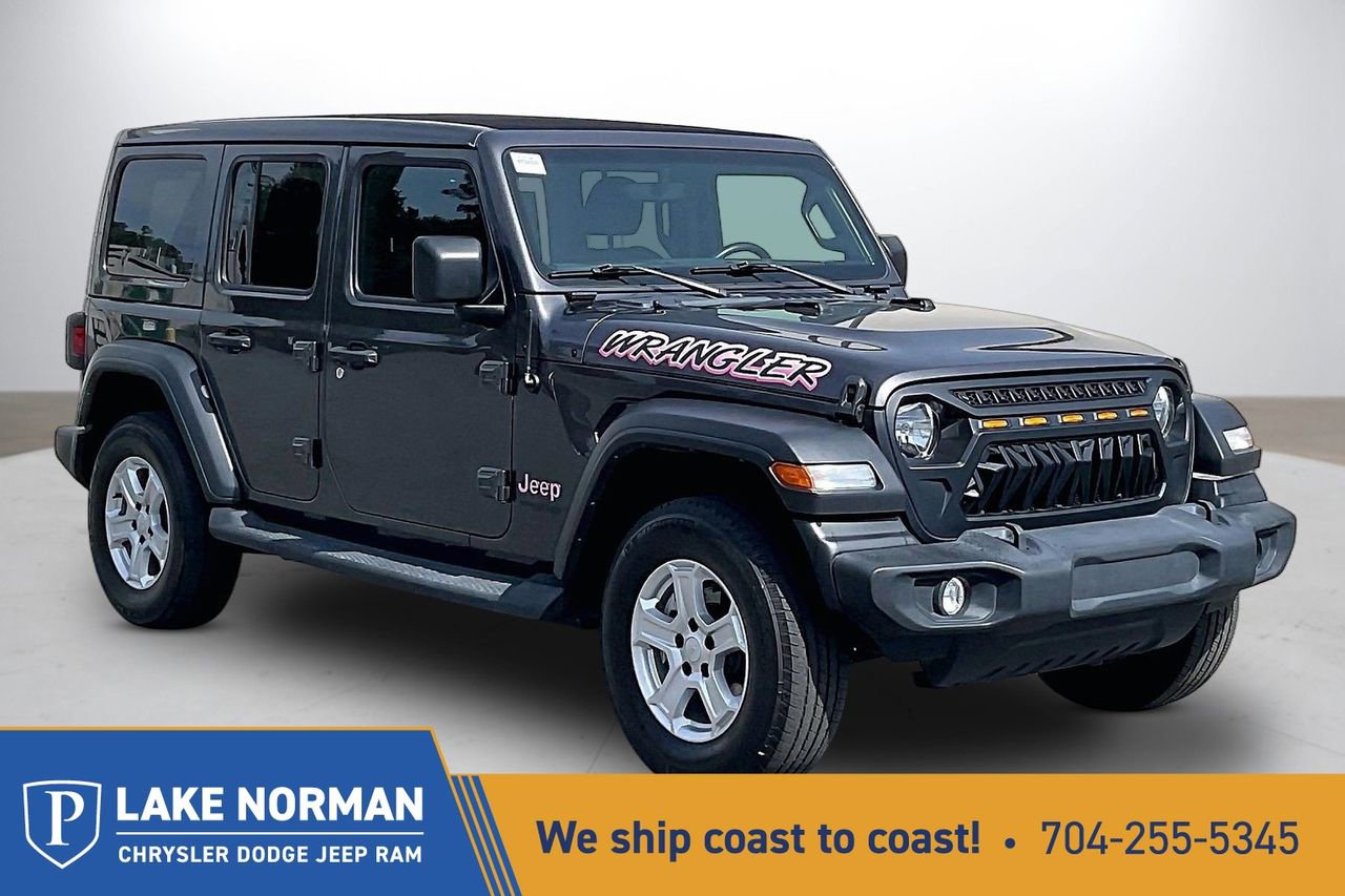 Certified 2022 Jeep Wrangler Sport S w/ Sun And Sound Package image 1