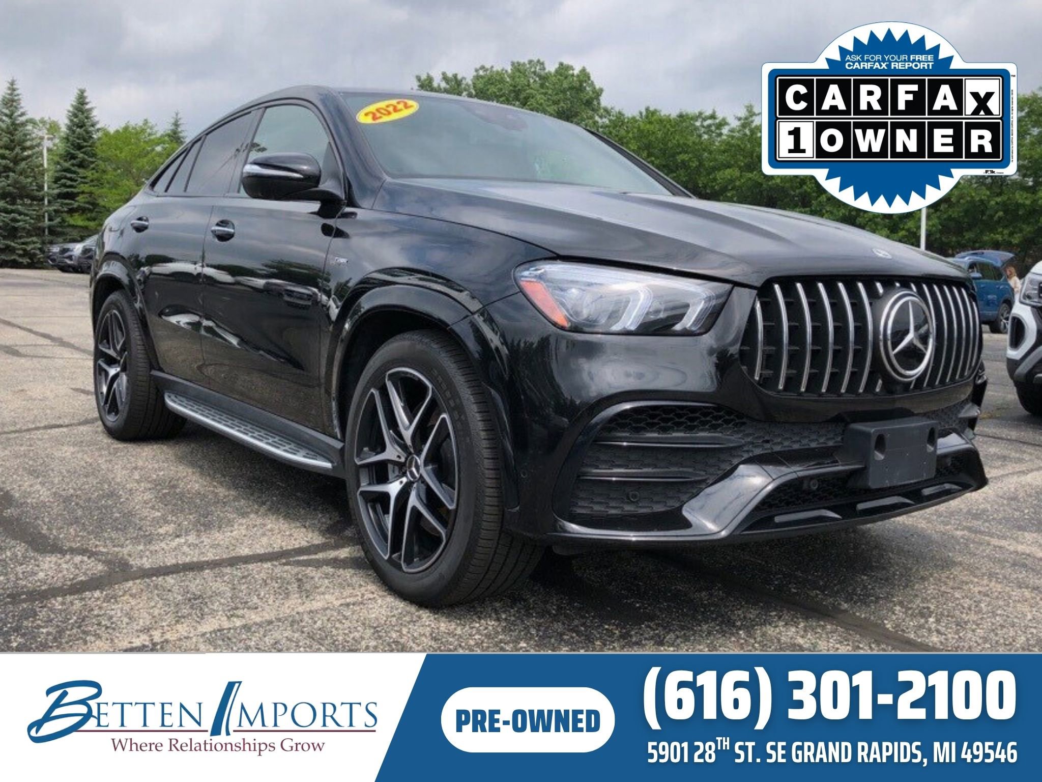 Certified 2022 Mercedes-Benz GLE 53 AMG 4MATIC Coupe image 1