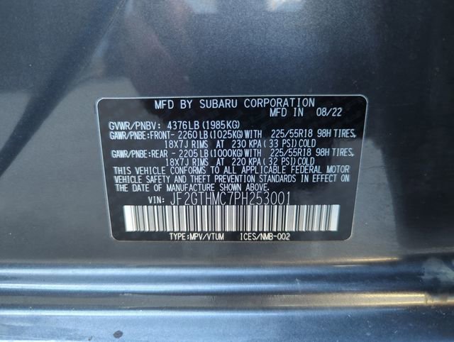 Used 2023 Subaru Crosstrek 2.5i Limited w/ Moonroof Package image 33