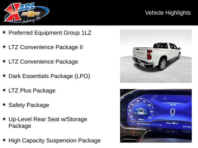 Certified 2023 Chevrolet Silverado 1500 LTZ w/ LTZ Convenience Package II AWD/4WD image 2