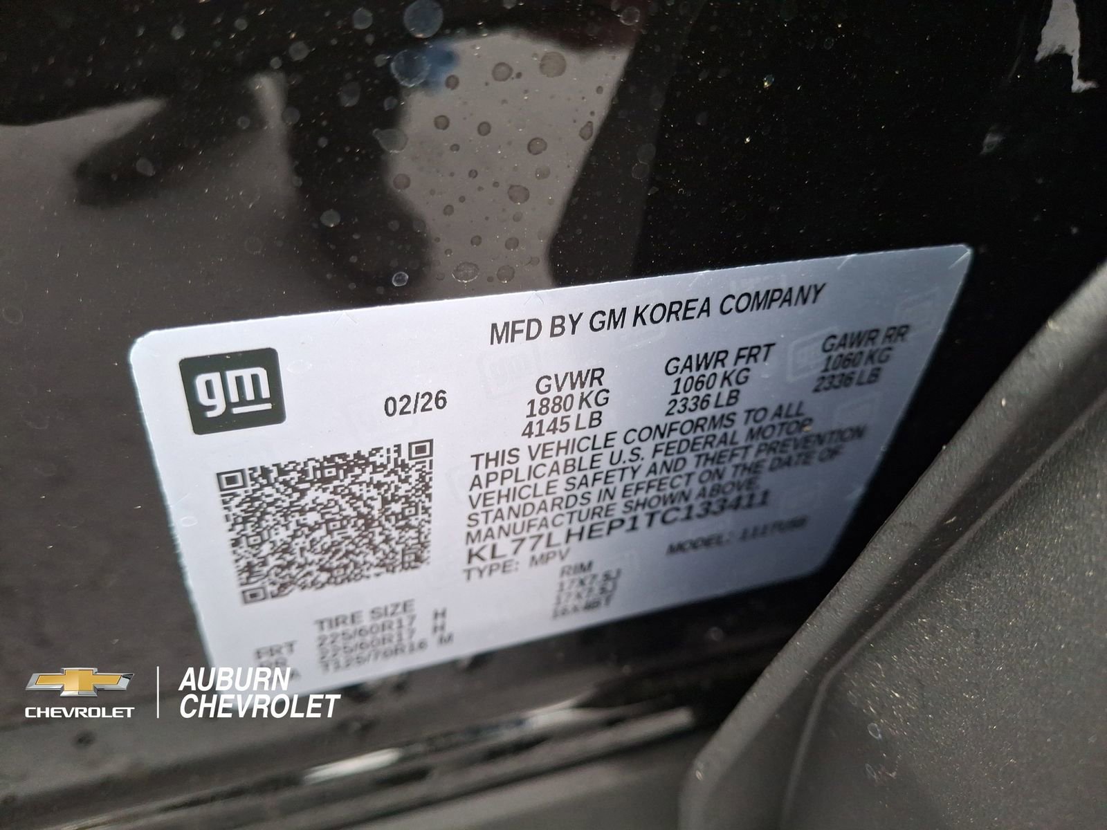 New 2026 Chevrolet Trax LT w/ Sunroof Package FWD image 26