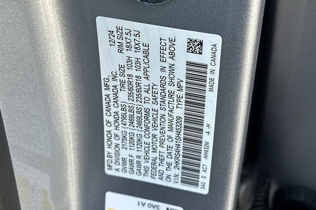 Certified 2025 Honda CR-V EX image 27