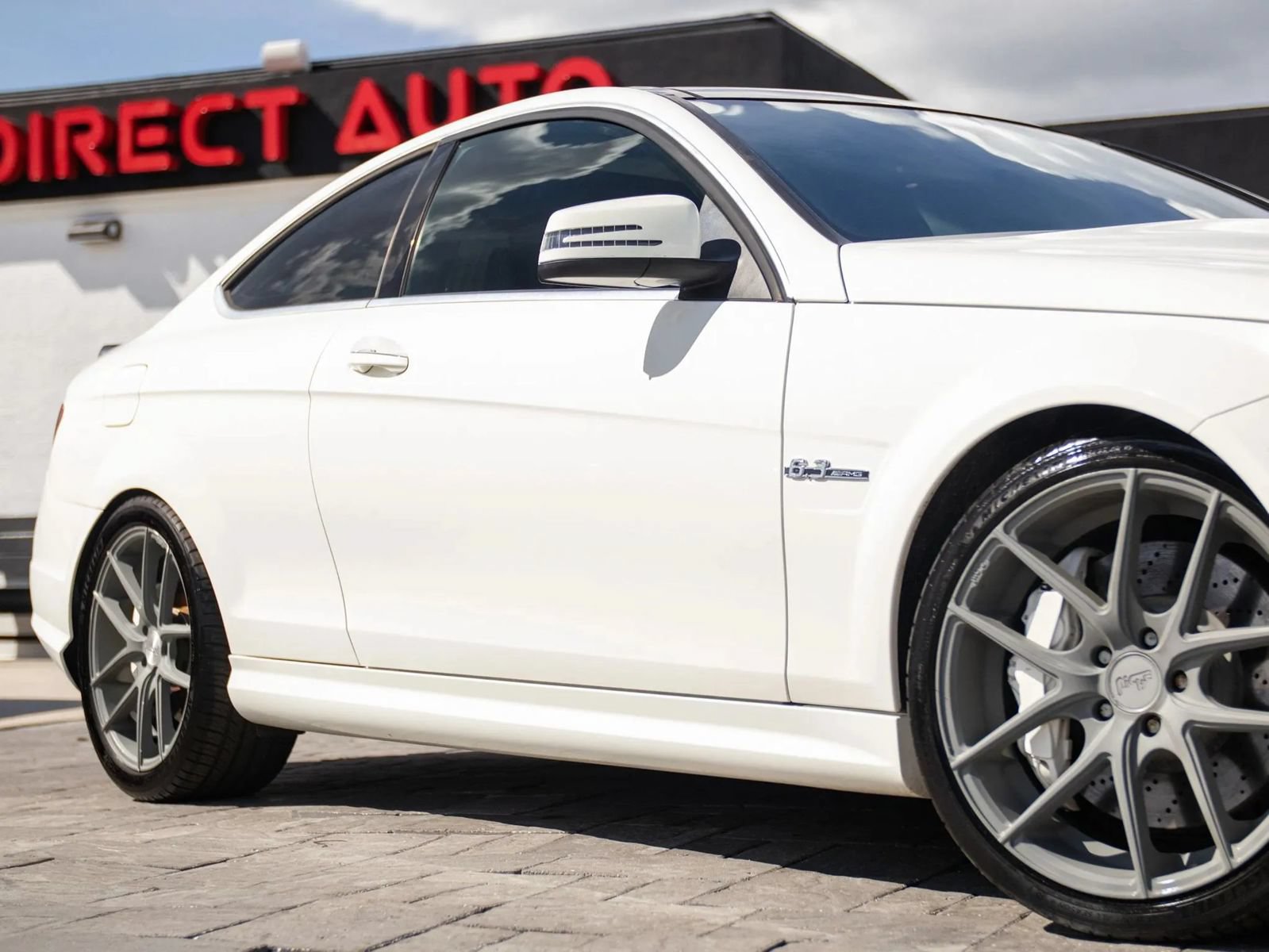 Used 2012 Mercedes-Benz C 63 AMG Coupe w/ Comand Single Disc Pkg image 2